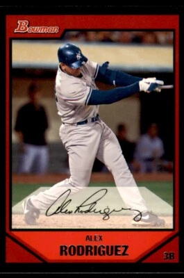 2007 Bowman #200 Alex Rodriguez New York Yankees - Image 1 of 2
