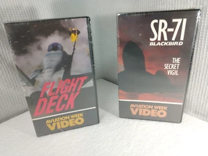 SR-71 Blackbird The Secret Vigil, Flight Deck Aviation Week Video VHS 1989 - Picture 1 of 12