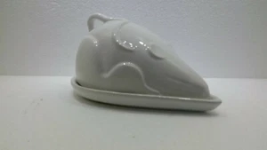 Ceramic Mouse Shaped Covered Cheese Dish Bellini? - Picture 1 of 7