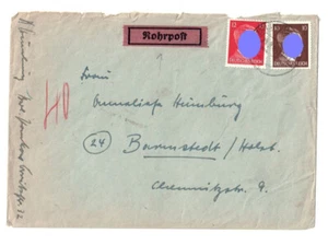 ZA1105 Rohrpost Deutsches Reich Hamburg - Bild 1 von 2