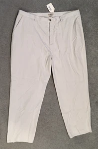 TravelSmith ~ Women's 26W Twill Pants ~ Stone (Beige) ~ NWT - Picture 1 of 7