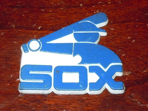 CHICAGO WHITE SOX Vintage Old MLB RUBBER Baseball FRIDGE MAGNET Standings Board Cover