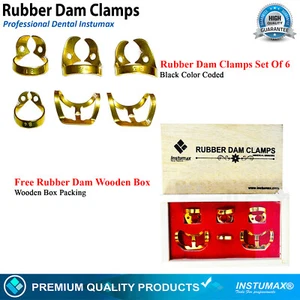 Dental Universal Bicuspids Premolar Brinkers Tissue Clamps Rubber Dam Clamps Lab - Picture 1 of 10