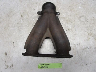 Vintage 79 John Deere Trailfire 340 Snowmobile Exhaust Manifold Y Pipe - Image 1 of 4