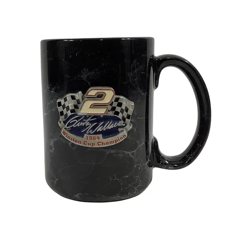 RUSTY WALLACE # 2 Car Driver 1989 Cup Champion NASCAR Racing Coffee Mug Cover