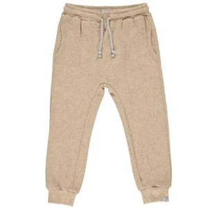 Me & Henry London Boys Beige Cotton Jogger Pants 3/4Y NWT - Picture 1 of 2