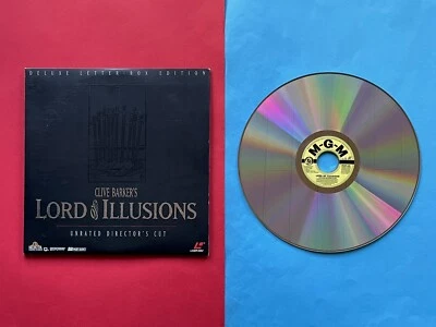 LORD of ILLUSIONS Laser Disc DIRECTORS CUT Clive Barker HORROR Film OVP Box 1995 - Bild 1 von 4