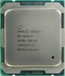 Intel Xeon E5-2690 V4 2.6 GHz 14 cores 9.6 GT/s QPI (SR2N2) Socket 2011-3 CPU - Picture 1 of 4