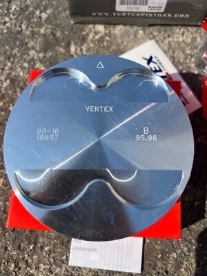 Vertex 23543B piston kit fits kawasaki KFX450 ATV 08-11 size 95.96 - Image 1 of 4