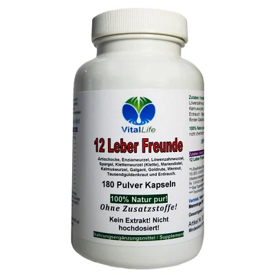 LEBER Komplex 180 KAPSELN, Mariendistel, Artischocke & Bitterstoffe 26313