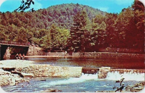 Postcard Pennsylvania World's End State Park Sullivan County Eagles Mere - Picture 1 of 2