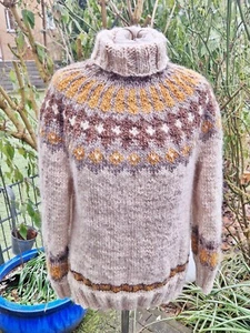Norweger***Pullover aus Islandwolle**bis L*Unikat**Handmade - Bild 1 von 4