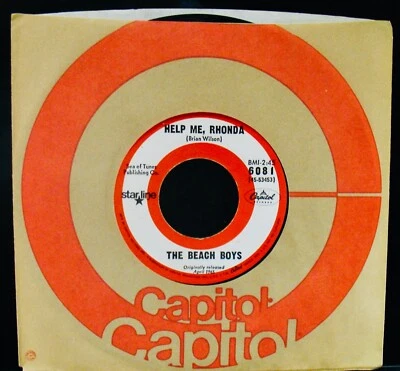 THE BEACH BOYS~Do You Wanna Dance~Brian Wilson~CAPITOL STARLINE #6081~Near Mint - Image 1 of 2