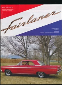Fairlaner News May-Jun 2015 Ford Fairlane Club Of America 1965 500 Sports Coupe - Picture 1 of 3