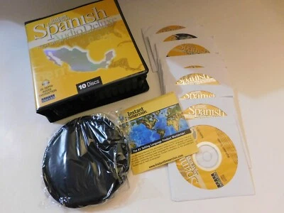 Instant Immersion Spanish Audio Deluxe 10 Disc Set - Image 1 of 3