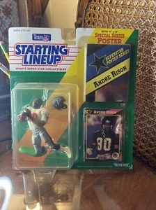 Figura de acción de fútbol americano de la NFL 1992 ANDRE RISON Atlanta Falcons alineación inicial    - Imagen 1 de 3