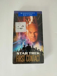 Star Trek First Contact (VHS Tape 1997) Patrick Stewart NEW SEALED - Picture 1 of 5