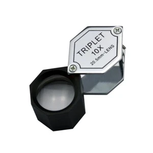 Lupa hexagonal triplete MG7027, 10x20,5 mm/15x20,5 mm/20x20,5 mm mango - Imagen 1 de 21