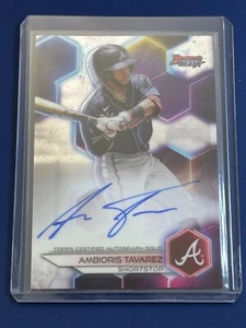 2023 Topps Bowman's Best Baseball Refractor Auto #B23-AT Ambioris TAVAREZ - Picture 1 of 2