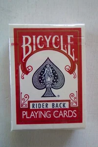4 Decks New Bicycle # 808 Rider Back Poker Decks, Blue Seal - Picture 1 of 2