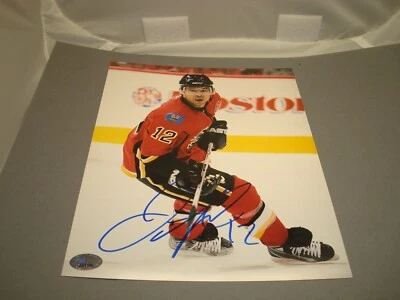 Jarome Iginla Signed Calgary Flames 8x10 Photo Autographed PSA/DNA COA 1A - Image 1 of 4