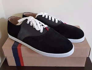 TWINS FOR PEACE suede black men's shoes EUR 44 / US 11 (NEUF) - Bild 1 von 5