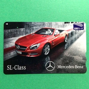 Mercedes-Benz SL-Class Prepaid Book Card car Japan - Picture 1 of 5