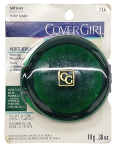 NEW Covergirl MOISTUREWEAR Perfecting Pressed Powder-716 Soft Ivory - Picture 1 of 1