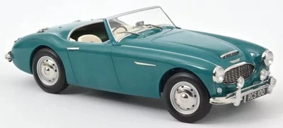 NOREV, AUSTIN Healey 3000 Mk.1 1959 Verde, 1/18,  NOREV182600 - Immagine 1 di 3