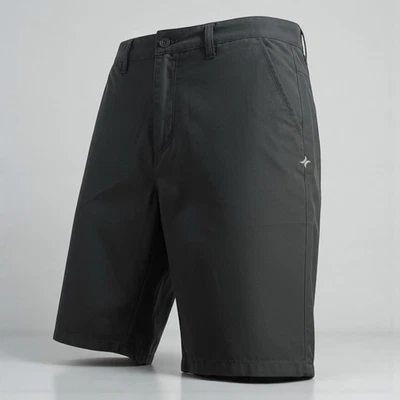 Hurley Men's Black Flat Front Cargo Hybrid Shorts Size 34 - Image 1 of 4