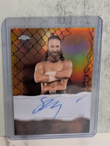 2025 Topps Chrome WWE x Cactus Jack Sami Zayn Astroknights Auto Orange #19/25 - Picture 1 of 3