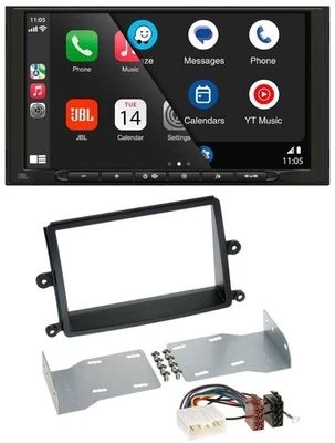 JBL MP3 DAB Bluetooth USB 2DIN Autoradio für Mitsubishi L200 (06-15) - Bild 1 von 4