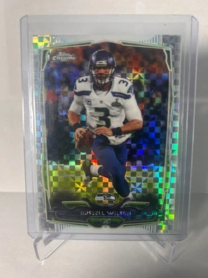 2014 Topps Chrome Retail X-Fractor Russell Wilson #102 Foto 1 de 2