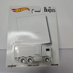 Hot Wheels Pop Culture Beatles ÁLBUM BLANCO Hiway Hauler Real Rider Tires 1:64 - Imagen 1 de 3