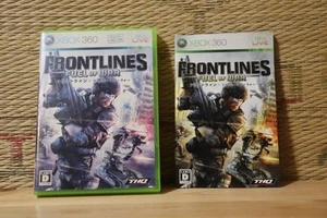 Front Lines Frontlines Fuel of War Japan Xbox 360 XB360 Very Good Condition! - Picture 1 of 3