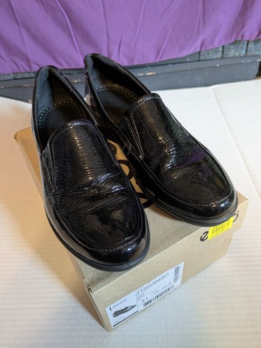 Mocassino Ecco Shoes nero lucido Ecco Course taglia US 10 10 5 dagli anni 2000