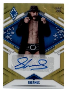Autógrafos Panini Chronicles WWE Phoenix 2022 Gold Sheamus automático 9/10 - casi nuevo-como nuevo - Imagen 1 de 2