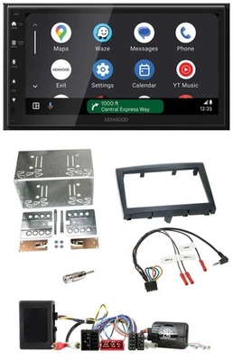 Kenwood DAB Bluetooth USB Lenkrad 2DIN Autoradio für Porsche Boxster 911 Cayman - Bild 1 von 4