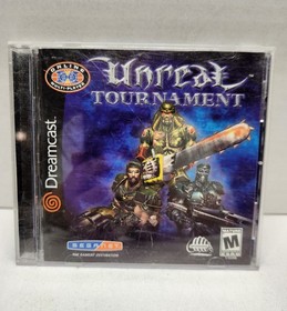 Sega Dreamcast Unreal Tournament Game Complete