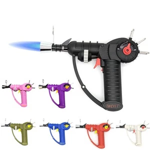 Raygun Mechanical Butane Torch Lighter Adjustable Flame Refillable Portable Use - Picture 1 of 5