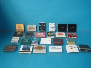 LOT OF 25 MATCHBOOKS DES MOINES CLUB ASPEN HILTON PELICAN SMUGGLERS INN ALBERTA - Picture 1 of 15