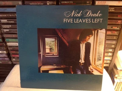 NICK DRAKE FIVE LEAVES LEFT FOLK ROCK VINYL '76 ANTILLES AN-7010 1ST U.S. PRESS - Image 1 of 4