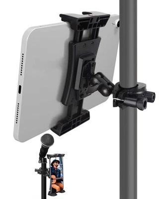 Supporto Tablet Regolabile per Microfono Supporto Musica Tablet Telefono - Immagine 1 di 4