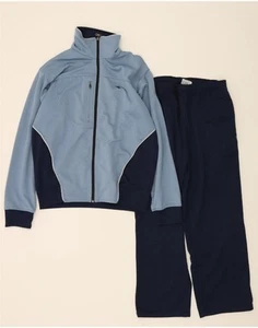 DIADORA Mens Full Tracksuit UK 40 Medium  Blue Colourblock Polyester DG43 - Picture 1 of 6