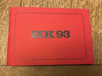 Manual de descripción Heckler & Koch HK93 Foto 1 de 4