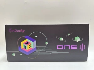 Ducky One 3 Aura White TKL Gaming Keyboard RGB LED - Picture 1 of 5