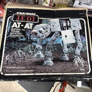 AT-AT Walker 1980 komplett mit ESB Box Vintage Star Wars Kenner Fahrzeug - Bild 1 von 3