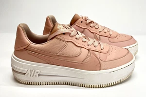 Nike Air Force 1 Oxford rosa Plateau Turnschuhe – Damengröße 8 DJ9946 - Bild 1 von 13