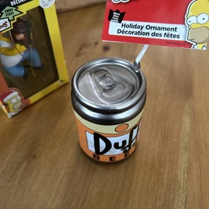 BNWT Universal Studios The Simpsons Duff Beer Can Christmas Holiday Ornament - Bild 1 von 4