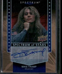 2008 Upper Deck #SSS-TR Mike Tramp Spectrum of Stars White Lion AUTO - QTY AVAIL - Picture 1 of 2